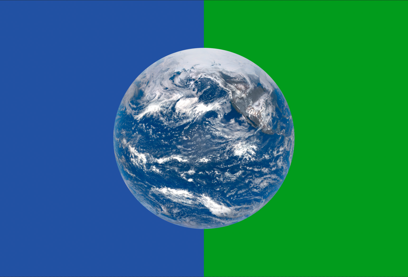 earth flag one flag